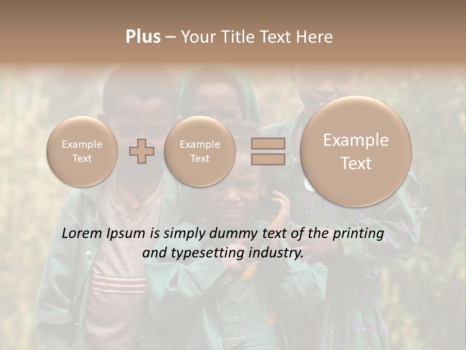 Young Human Nature PowerPoint Template