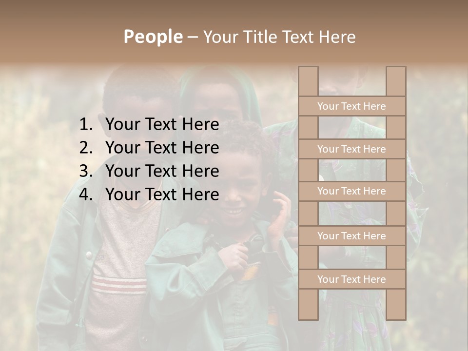 Young Human Nature PowerPoint Template