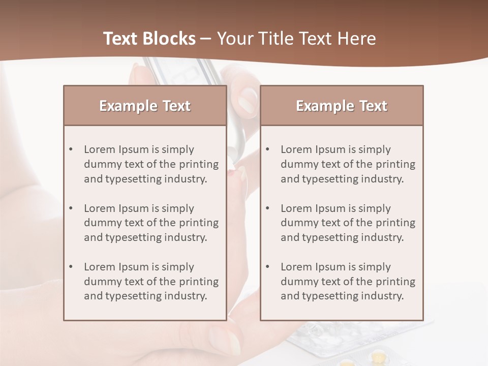 Stick Care Pack PowerPoint Template