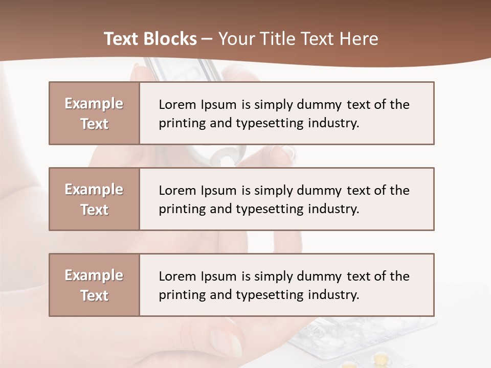 Stick Care Pack PowerPoint Template