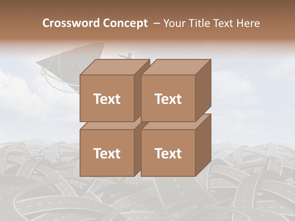 Traveling Goal Leadershipleader Steering PowerPoint Template