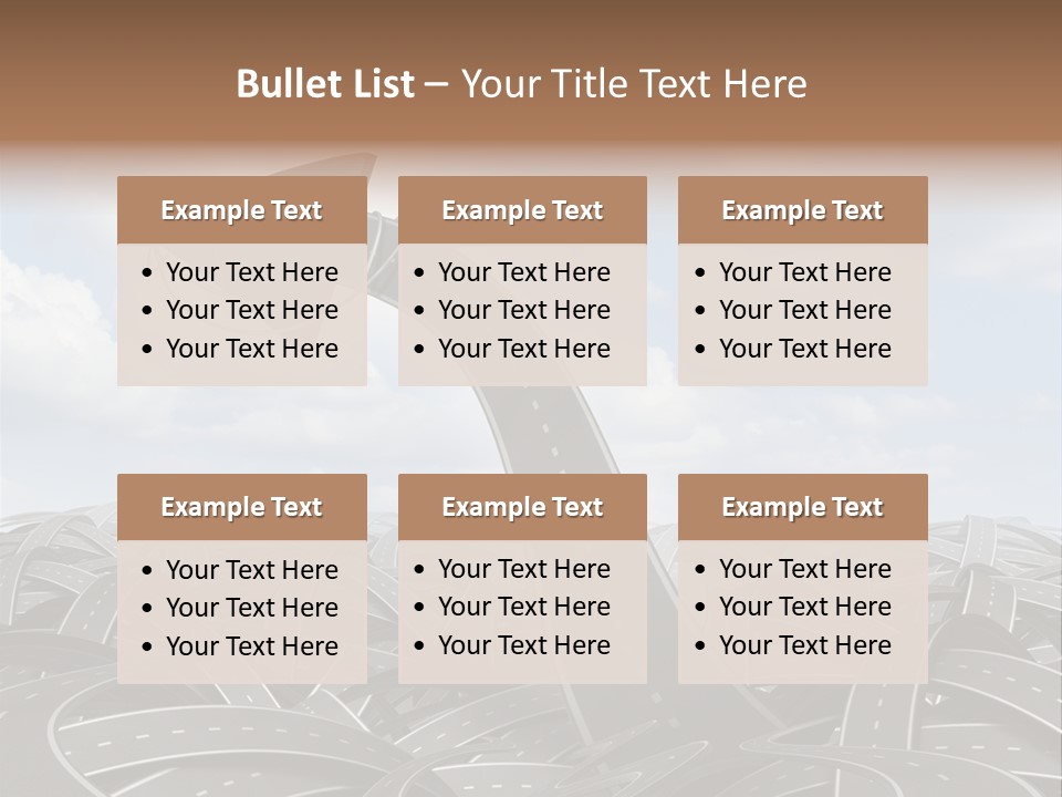 Traveling Goal Leadershipleader Steering PowerPoint Template