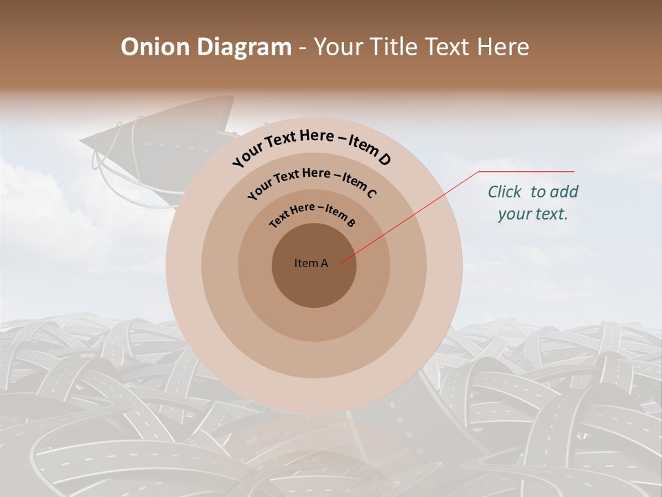 Traveling Goal Leadershipleader Steering PowerPoint Template