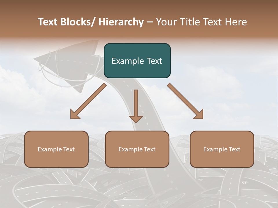 Traveling Goal Leadershipleader Steering PowerPoint Template