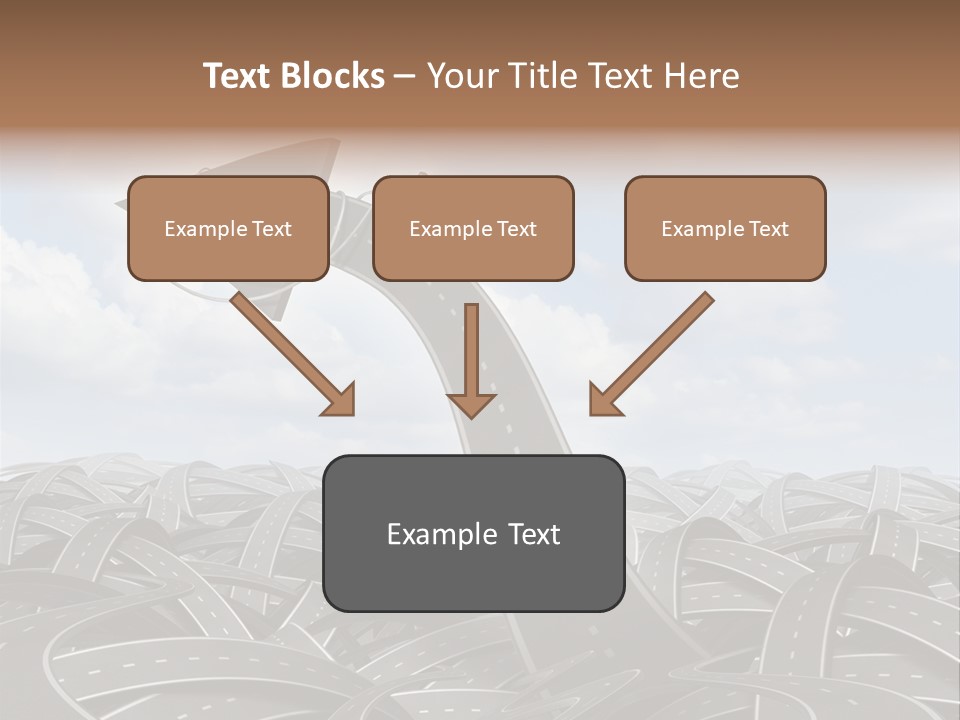 Traveling Goal Leadershipleader Steering PowerPoint Template