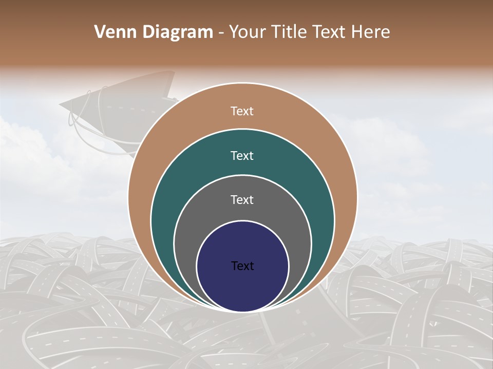 Traveling Goal Leadershipleader Steering PowerPoint Template