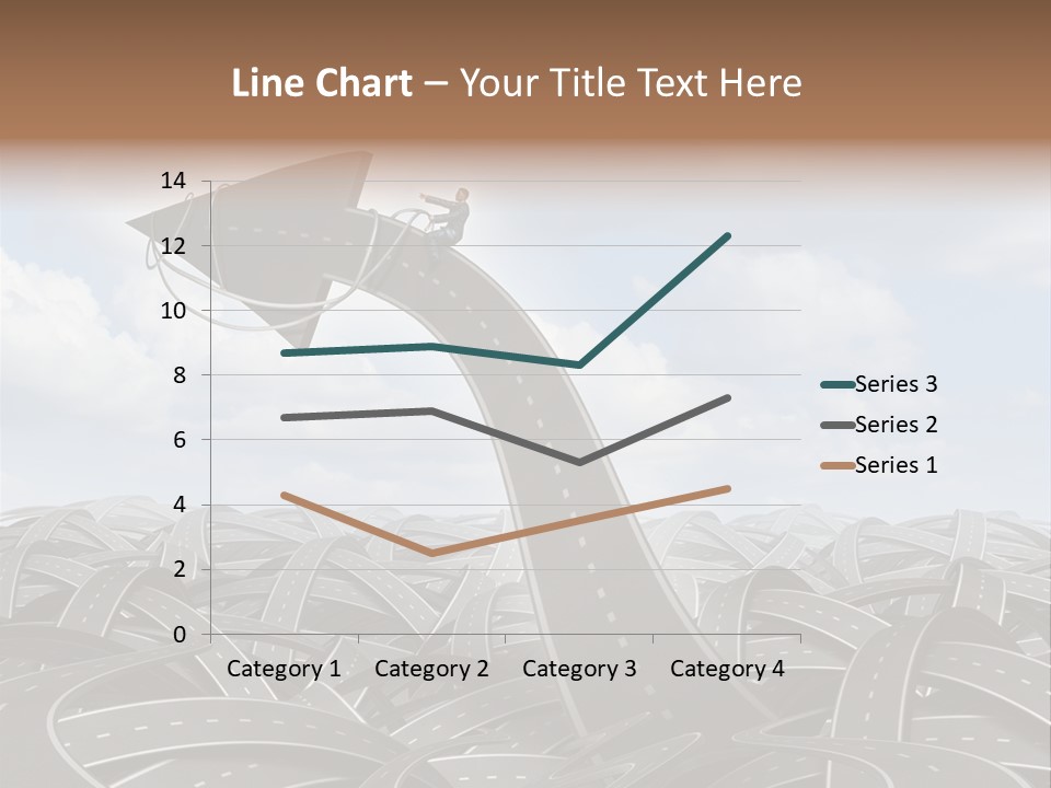 Traveling Goal Leadershipleader Steering PowerPoint Template