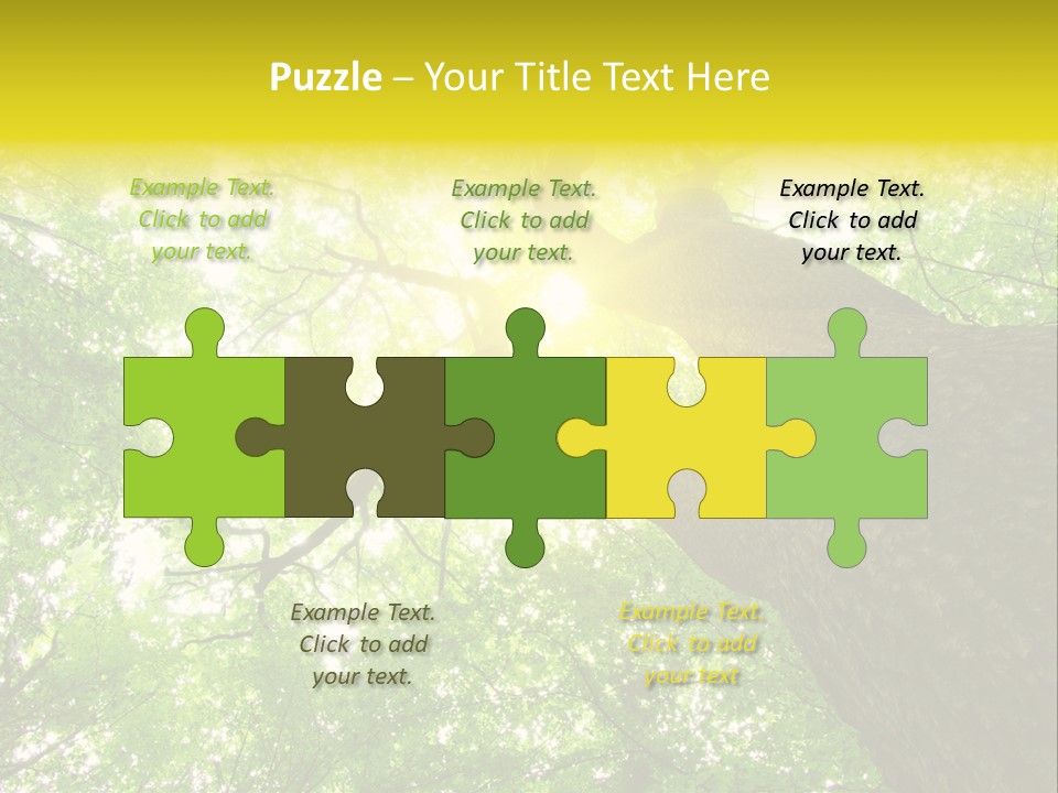 Divine Fog Magnificence PowerPoint Template