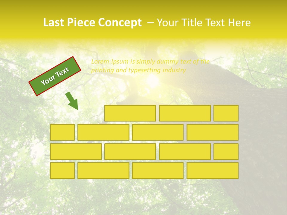 Divine Fog Magnificence PowerPoint Template