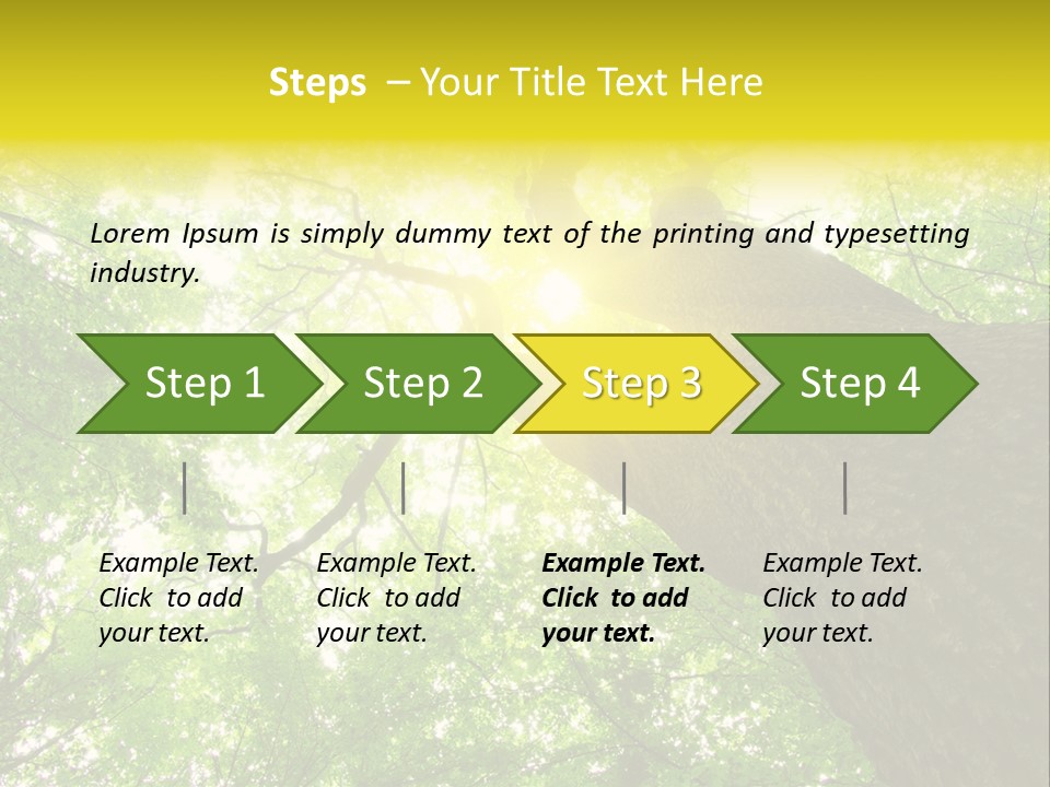 Divine Fog Magnificence PowerPoint Template