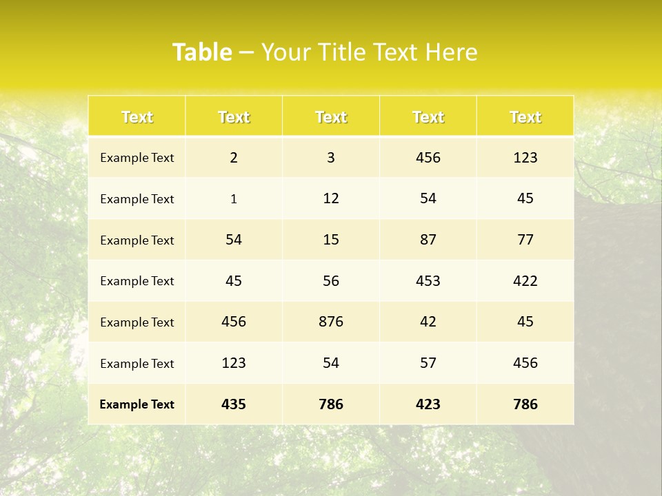 Divine Fog Magnificence PowerPoint Template