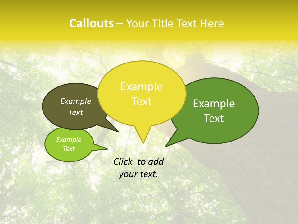 Divine Fog Magnificence PowerPoint Template