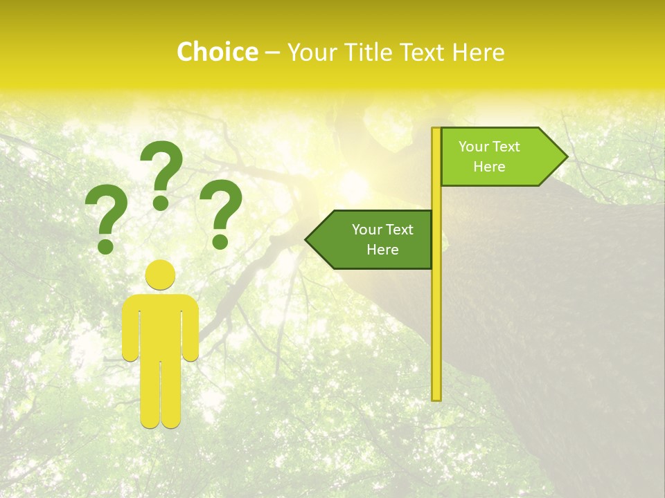 Divine Fog Magnificence PowerPoint Template