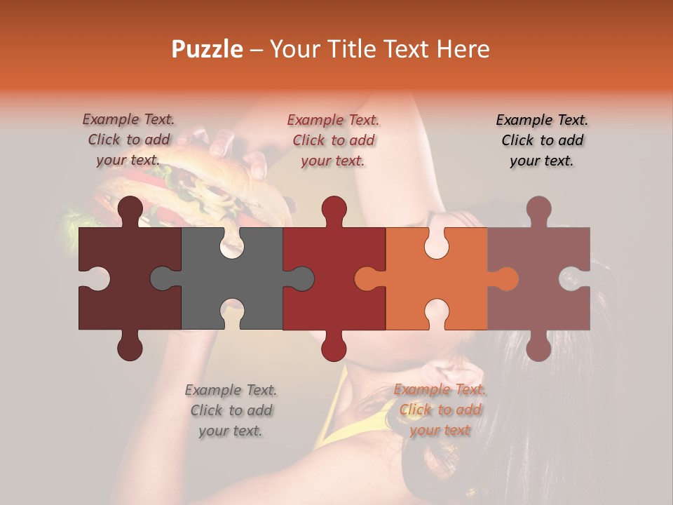 Fatty Tasty Meat PowerPoint Template