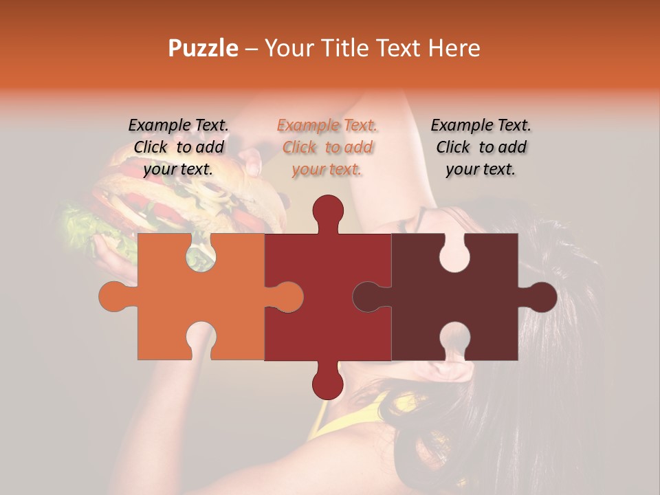 Fatty Tasty Meat PowerPoint Template