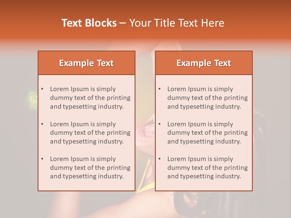 Fatty Tasty Meat PowerPoint Template