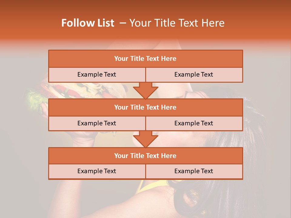 Fatty Tasty Meat PowerPoint Template