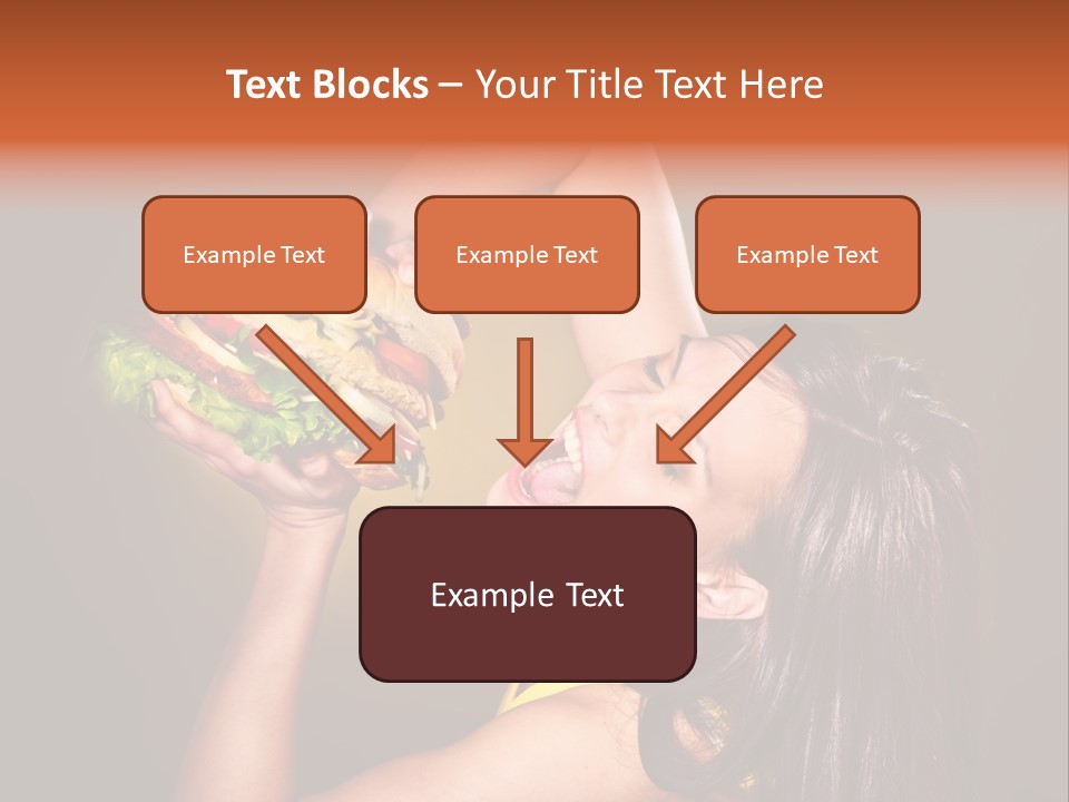 Fatty Tasty Meat PowerPoint Template