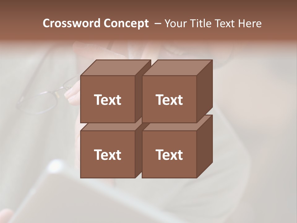 Single Mirror Looking At Camera PowerPoint Template