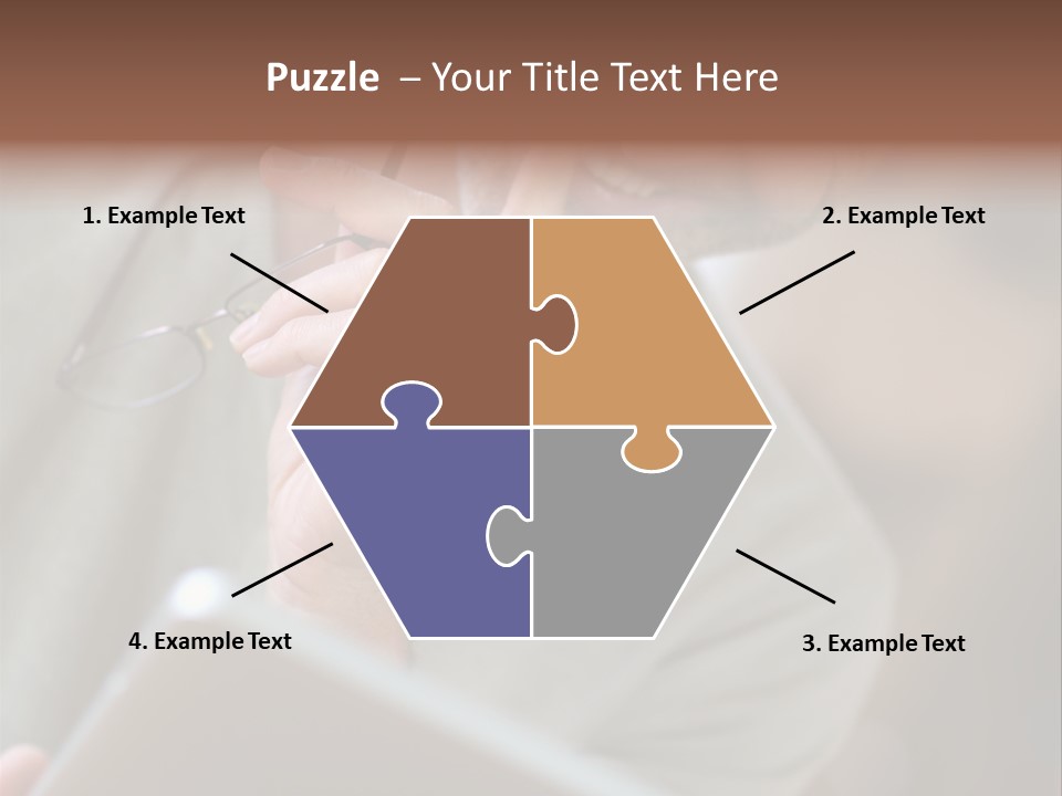 Single Mirror Looking At Camera PowerPoint Template
