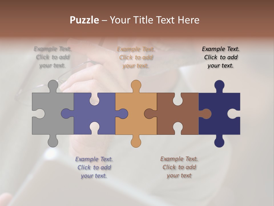 Single Mirror Looking At Camera PowerPoint Template