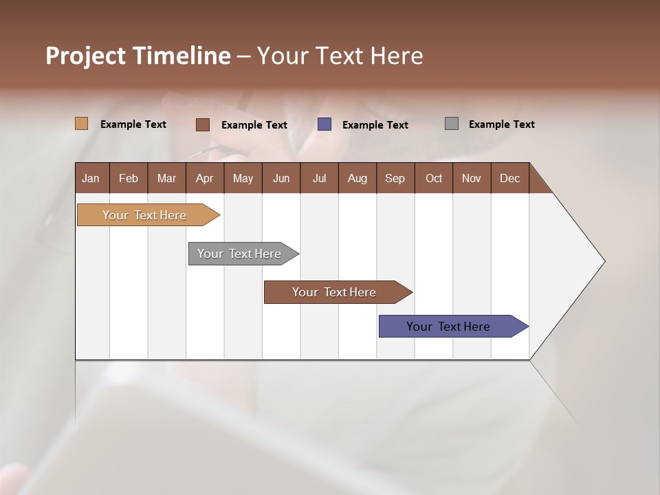 Single Mirror Looking At Camera PowerPoint Template