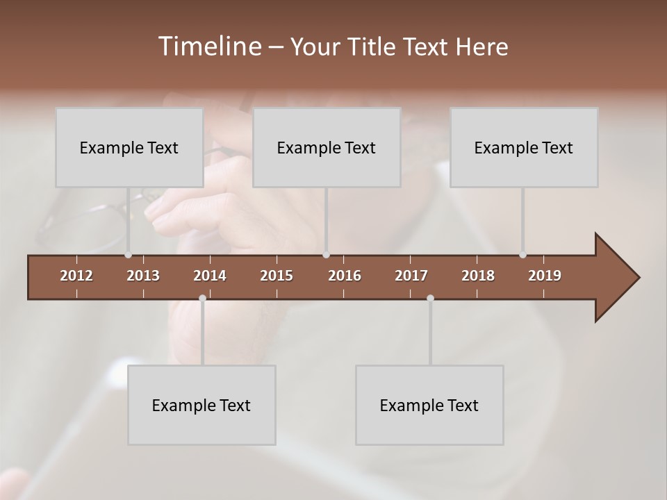 Single Mirror Looking At Camera PowerPoint Template