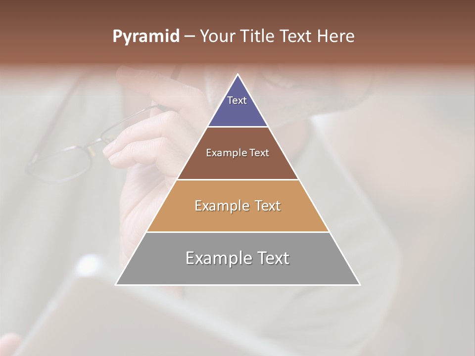 Single Mirror Looking At Camera PowerPoint Template