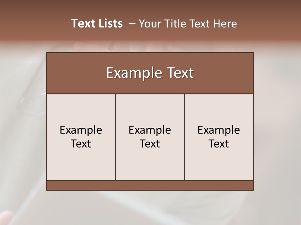 Single Mirror Looking At Camera PowerPoint Template