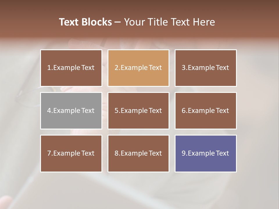 Single Mirror Looking At Camera PowerPoint Template