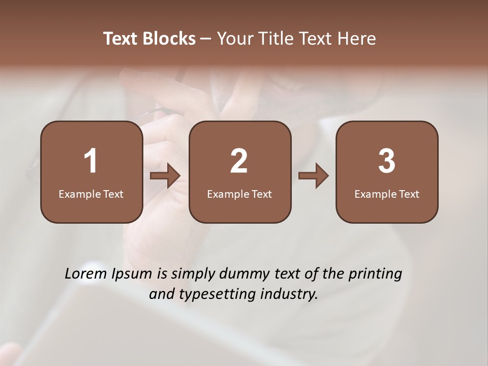 Single Mirror Looking At Camera PowerPoint Template