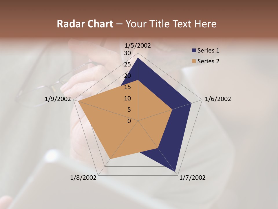 Single Mirror Looking At Camera PowerPoint Template