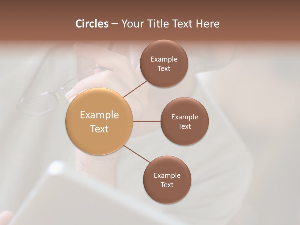 Single Mirror Looking At Camera PowerPoint Template