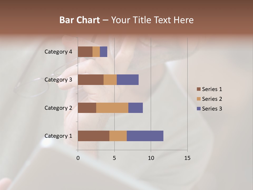 Single Mirror Looking At Camera PowerPoint Template