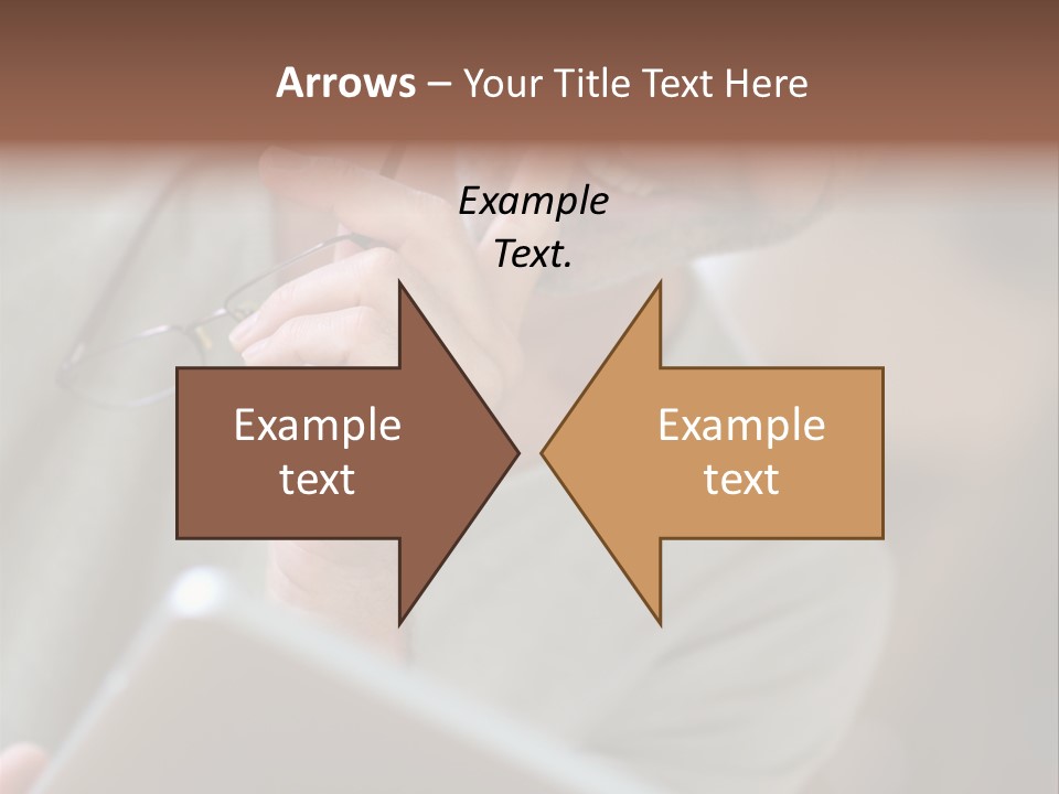 Single Mirror Looking At Camera PowerPoint Template
