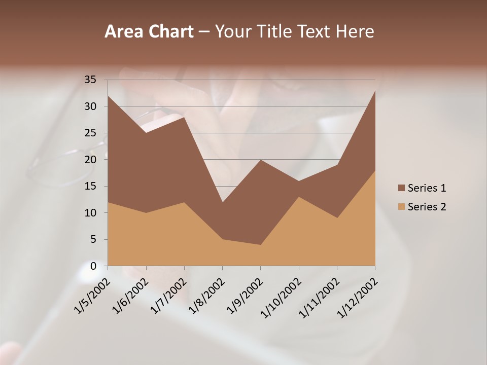 Single Mirror Looking At Camera PowerPoint Template