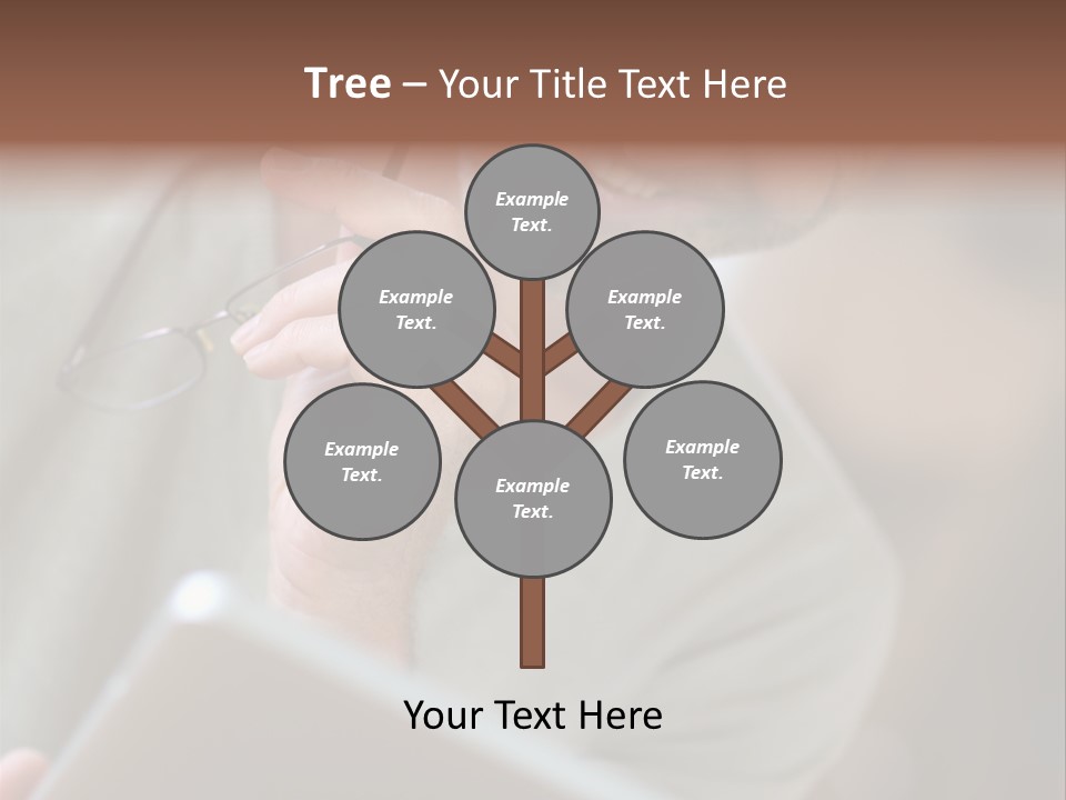Single Mirror Looking At Camera PowerPoint Template