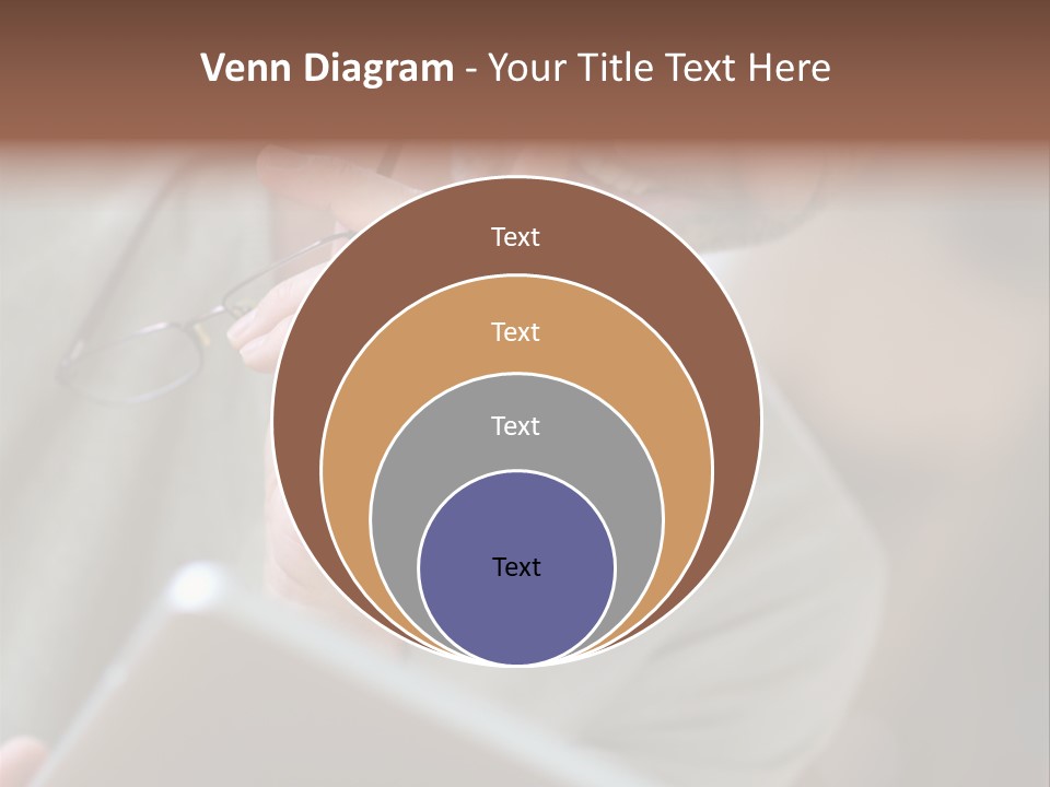 Single Mirror Looking At Camera PowerPoint Template