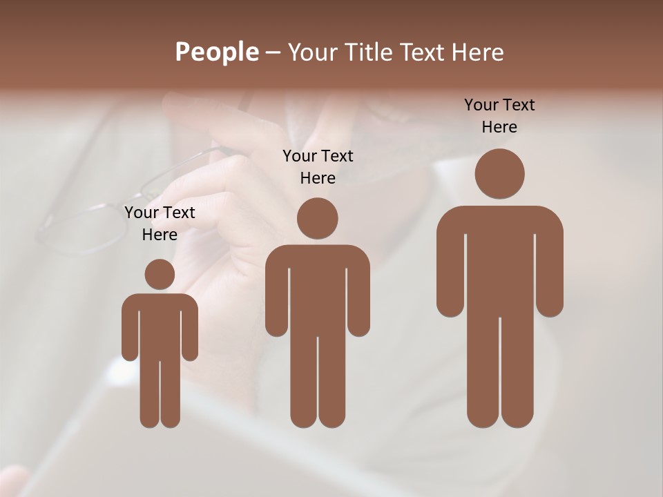 Single Mirror Looking At Camera PowerPoint Template