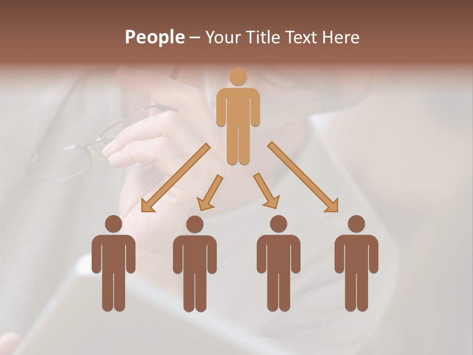 Single Mirror Looking At Camera PowerPoint Template