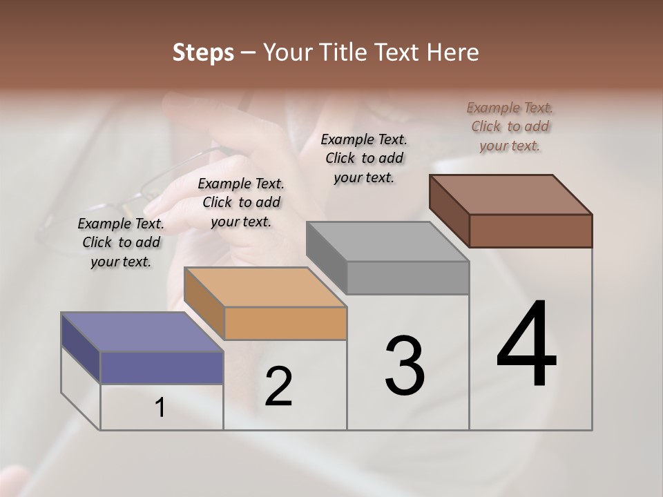 Single Mirror Looking At Camera PowerPoint Template