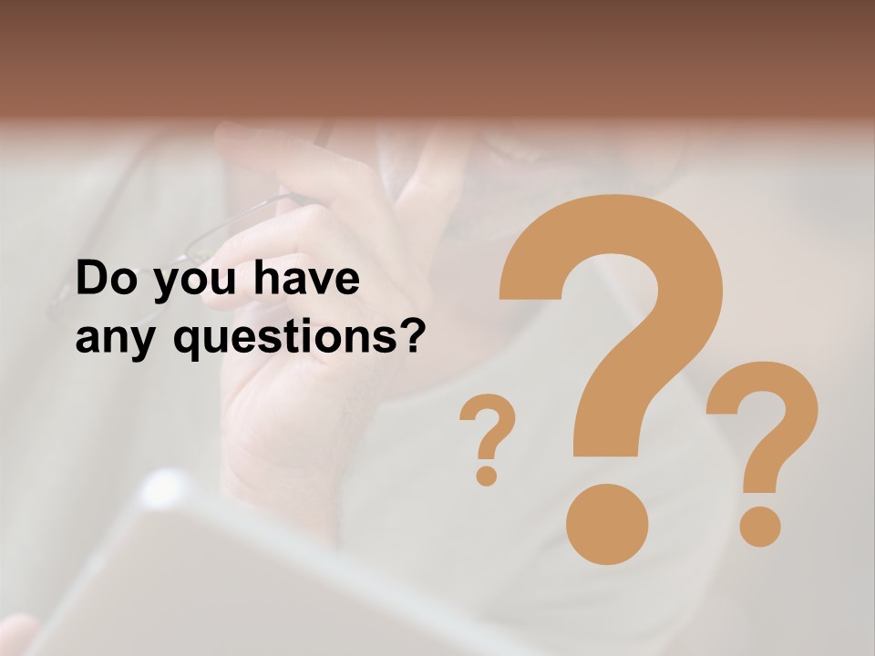 Single Mirror Looking At Camera PowerPoint Template