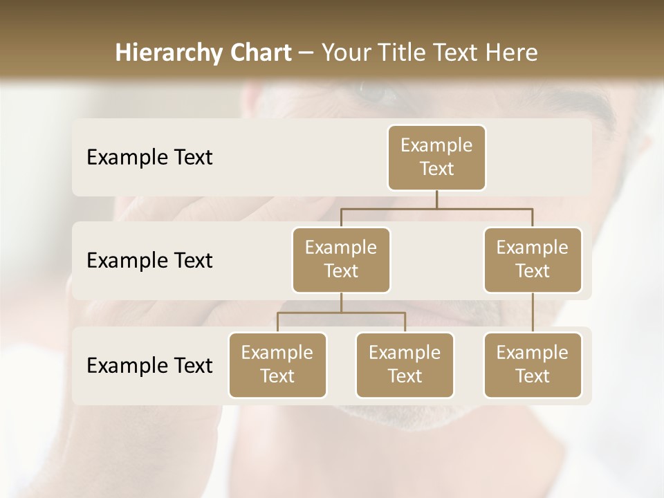 Single Mirror Looking At Camera PowerPoint Template