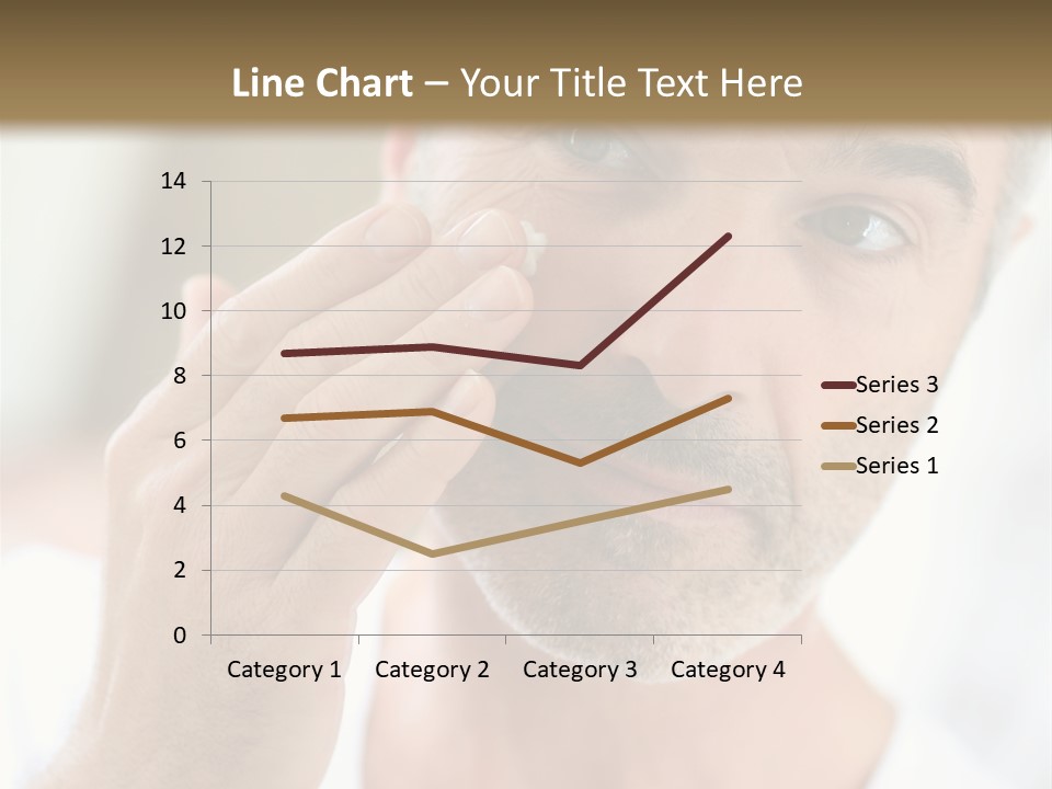 Single Mirror Looking At Camera PowerPoint Template