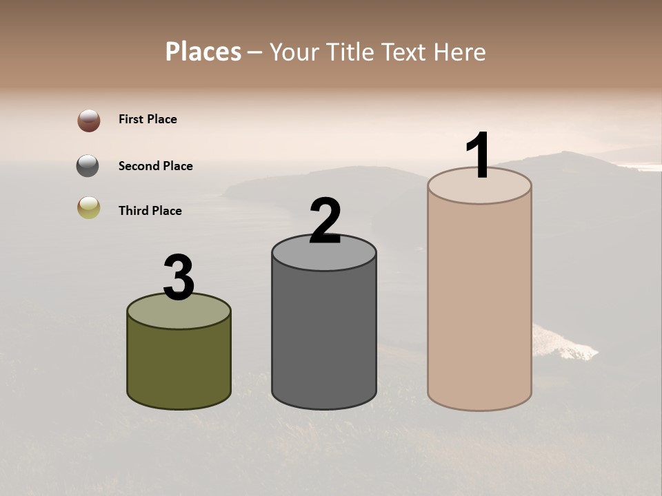 Atlantic Light Evening PowerPoint Template