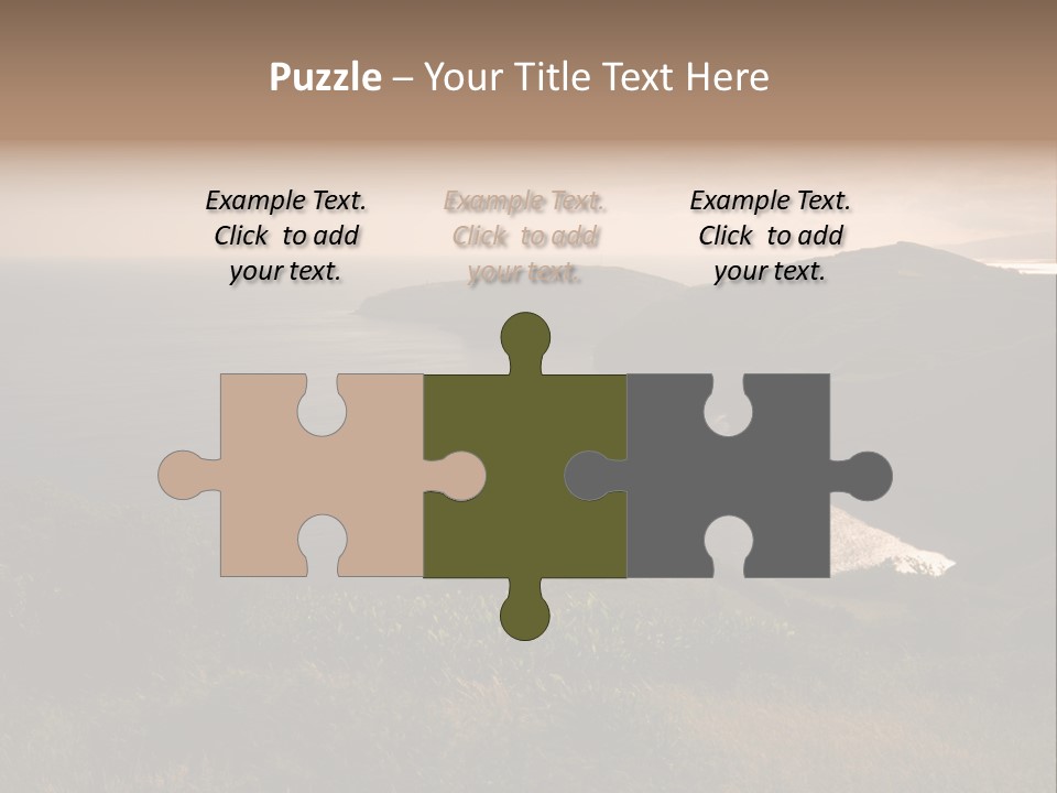 Atlantic Light Evening PowerPoint Template