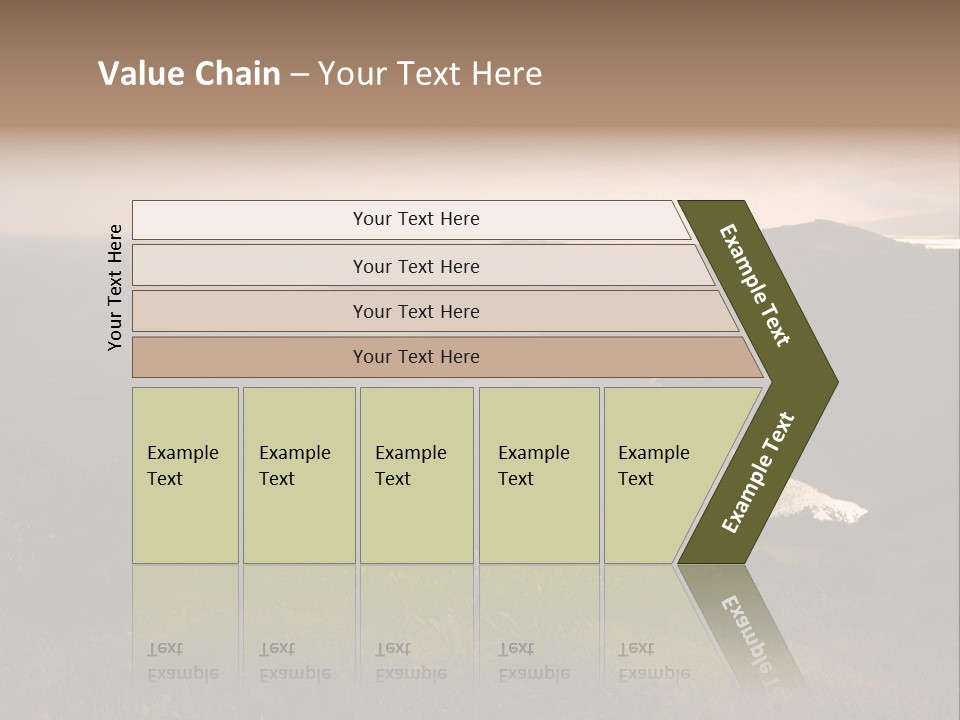 Atlantic Light Evening PowerPoint Template