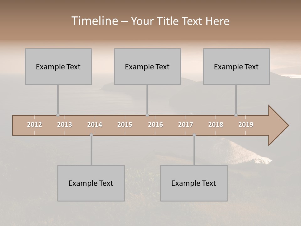 Atlantic Light Evening PowerPoint Template