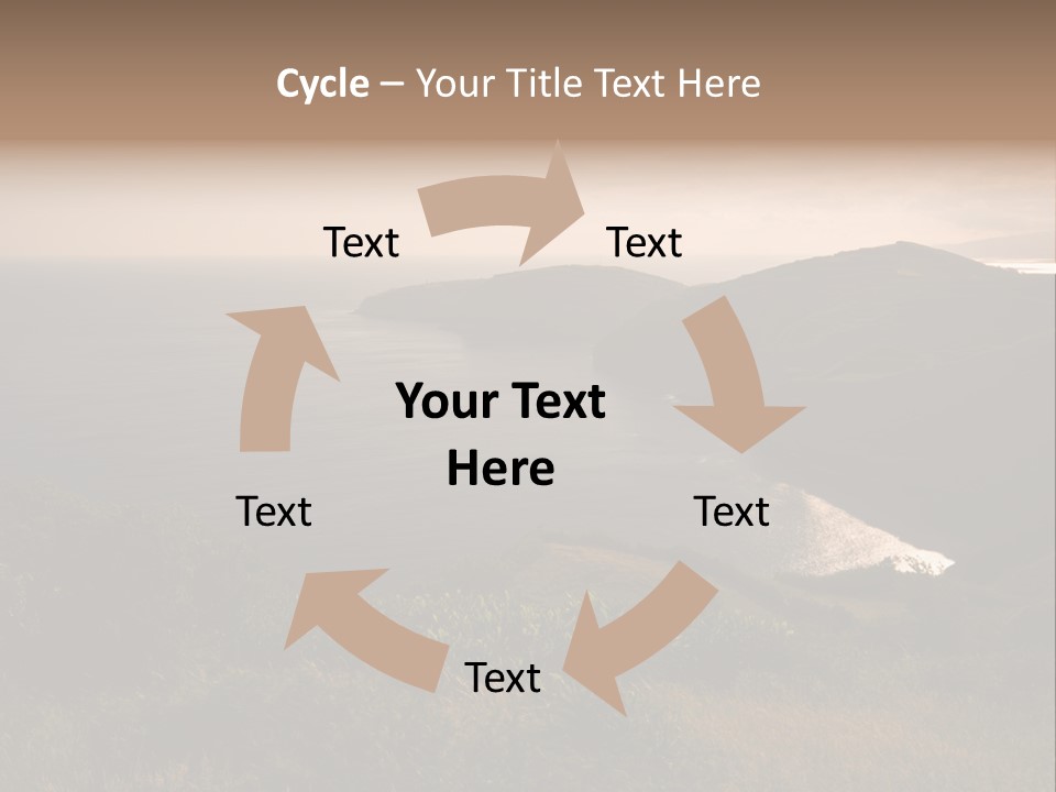 Atlantic Light Evening PowerPoint Template