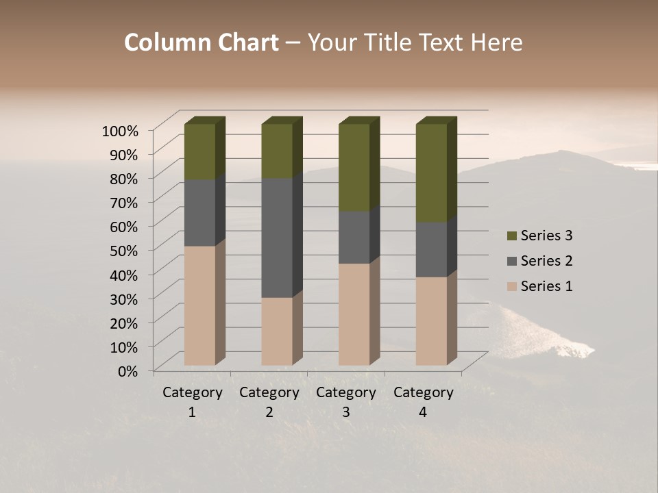 Atlantic Light Evening PowerPoint Template